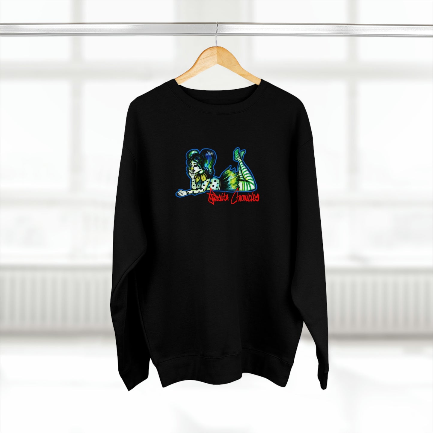 Unisex Payasita Chronicles Chillona Premium Crewneck sweatshirt