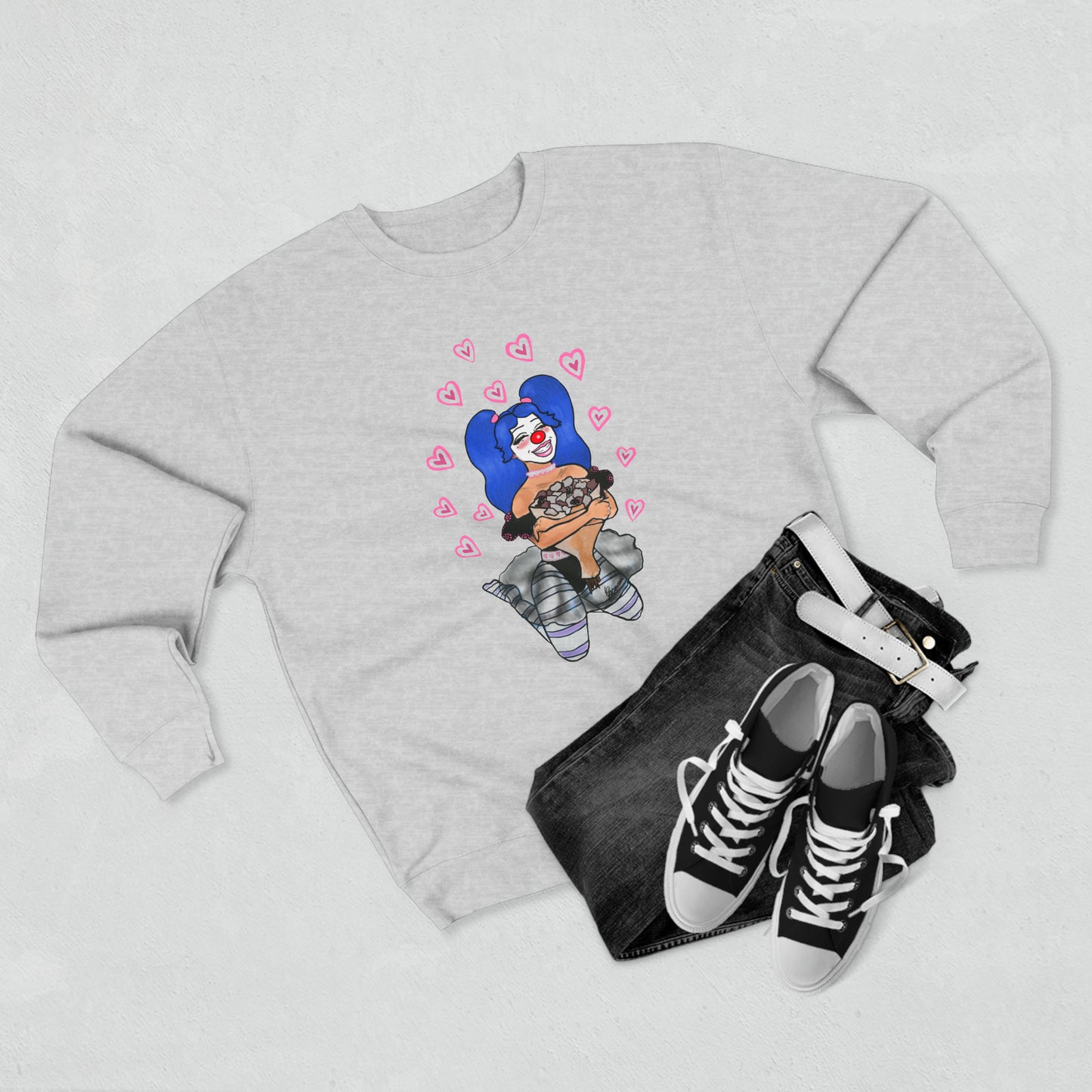 Loquita In Love Premium Crewneck Sweatshirt