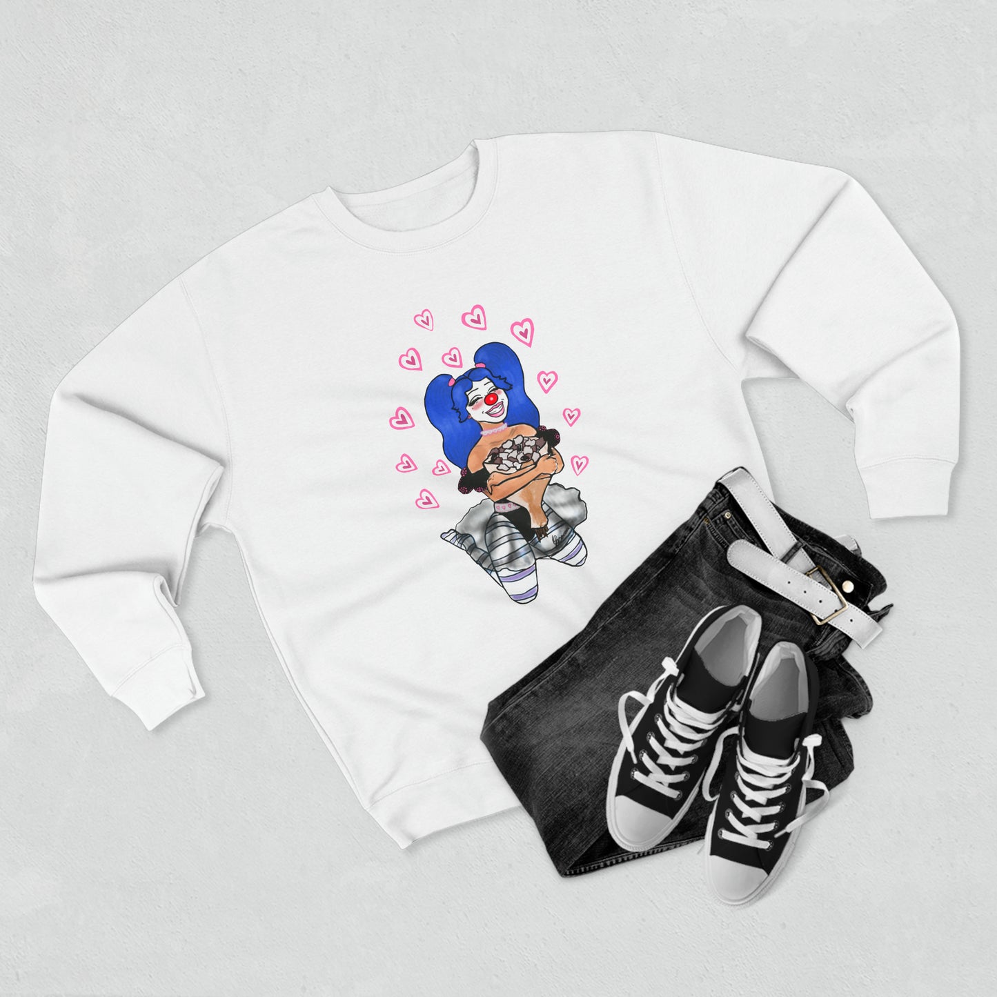 Loquita In Love Premium Crewneck Sweatshirt