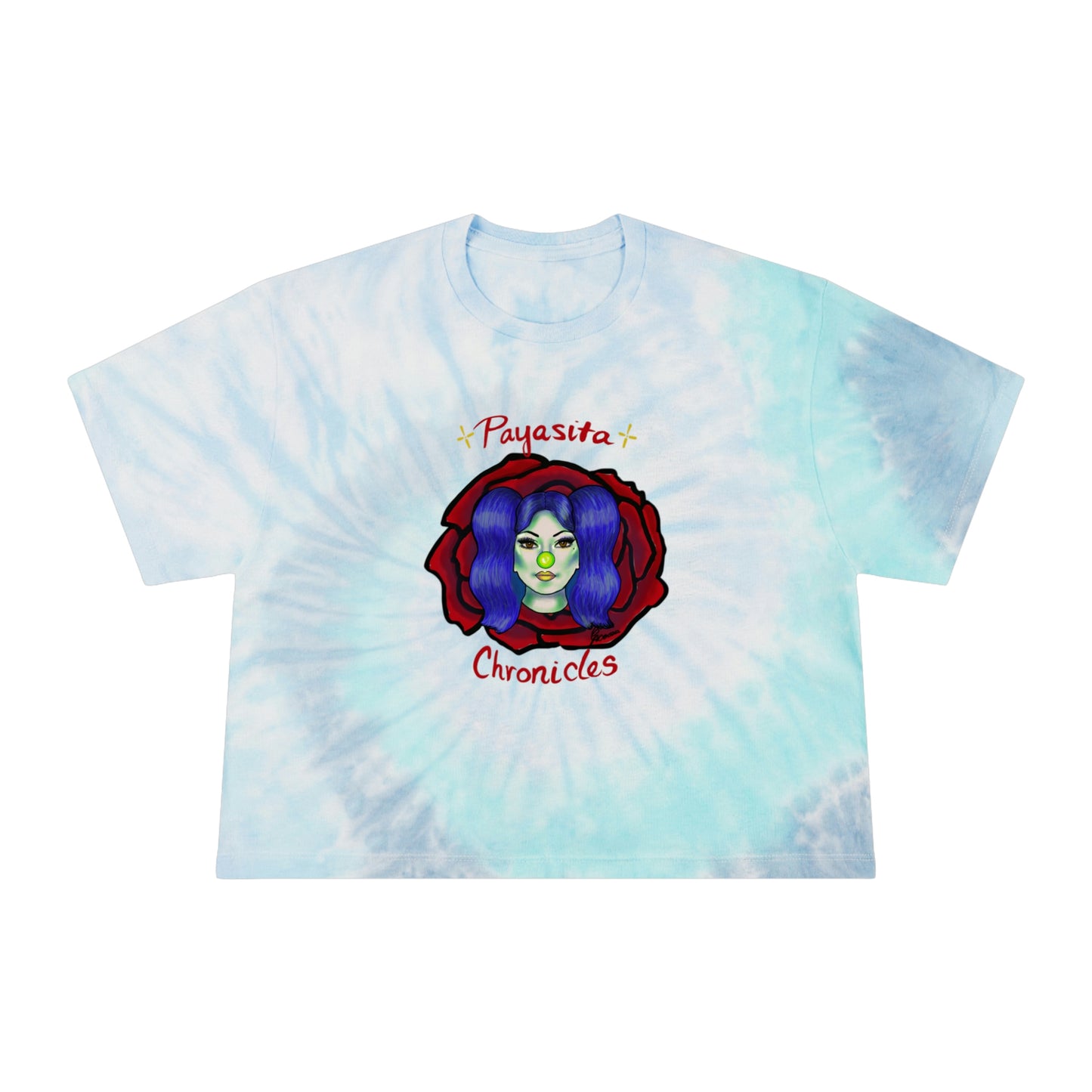 Limited Edition Payasita Chronicles Tie-Dye Crop Tee
