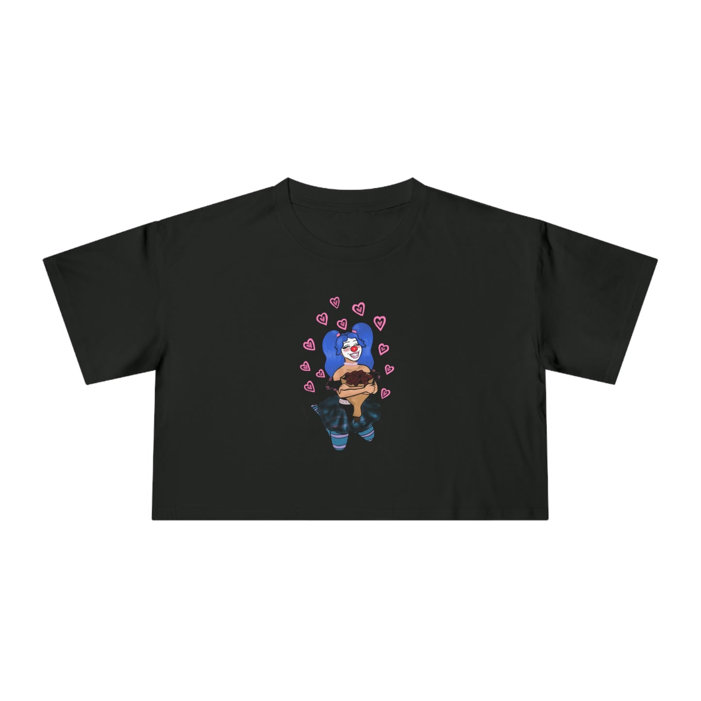 Loquita In Love Women's Crop Tee
